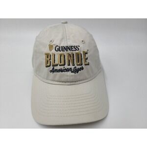 Guinness Blonde American Lager New Era 9Twenty Strapback Adjustable Hat Cap Beer
